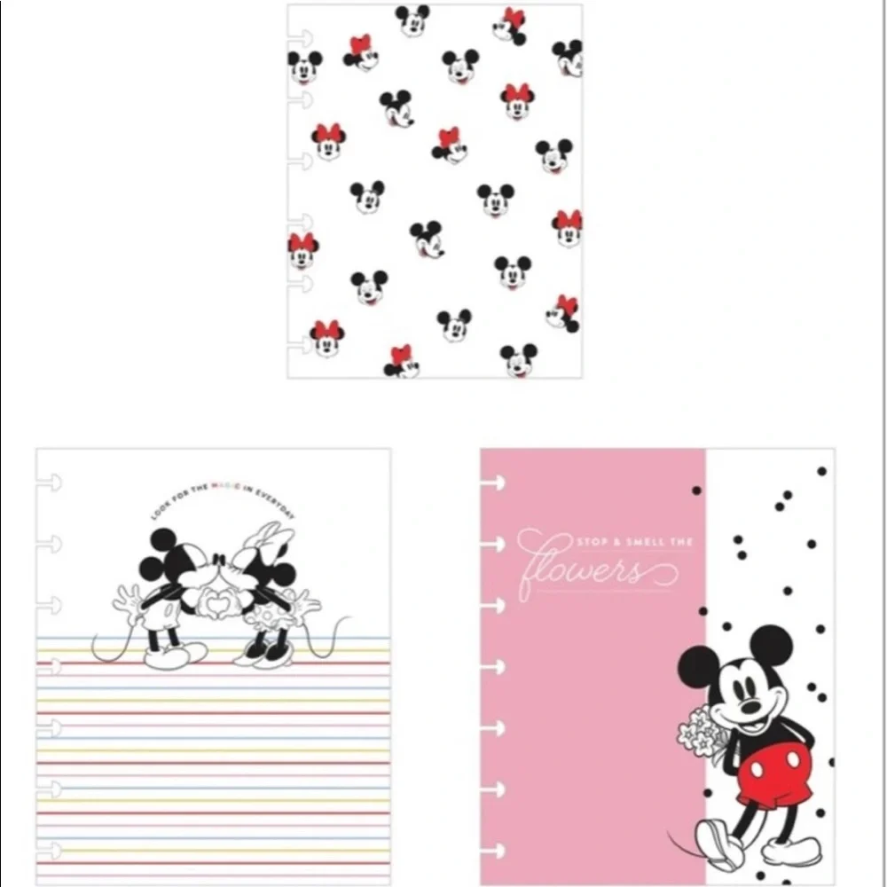 The Happy Planner Mickey and Minnie Mouse Snap In Envelopes EVERYDAY MAGIC.